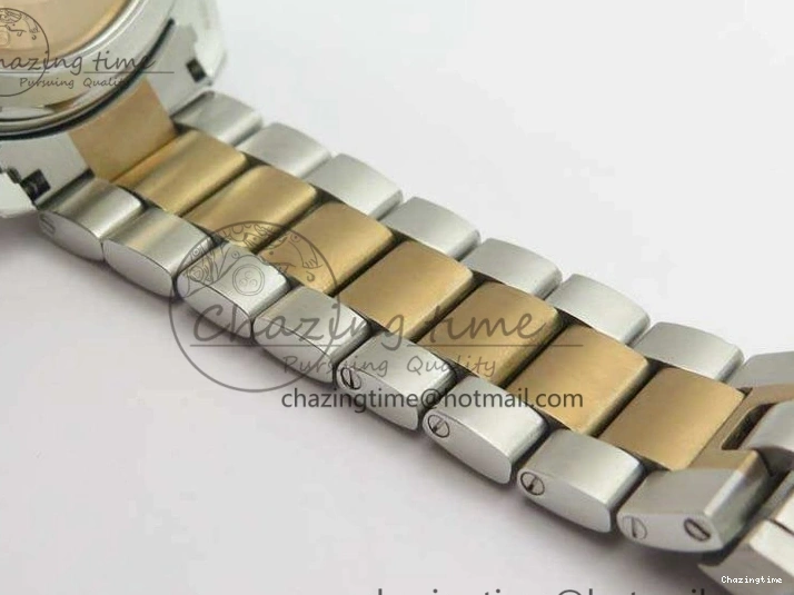 0101 Seamaster Pro Chrono SS RG OM Best Edition Blue Ceramic Blue Dial On SS RG Bracelet A Snug 8129